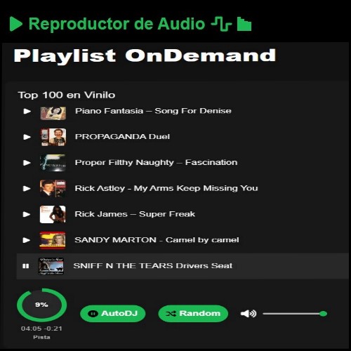 Reproductor de Audio OnDemond